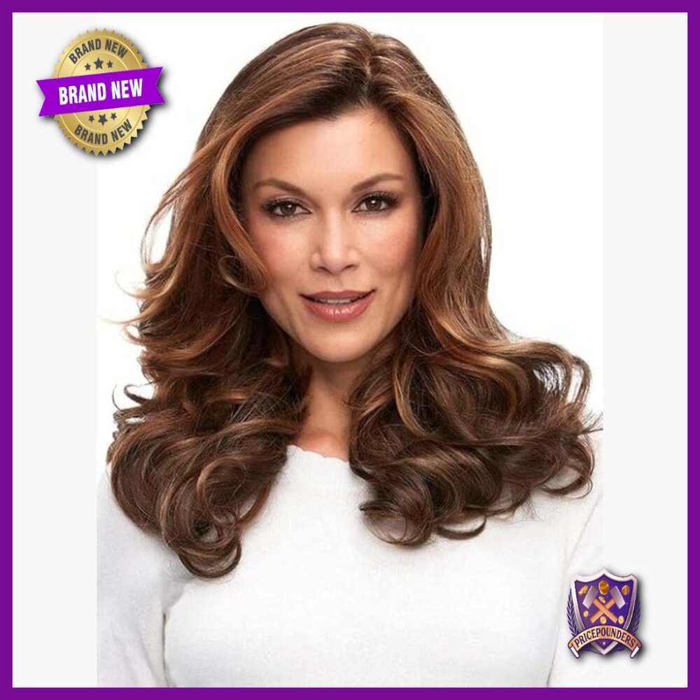 18" Human Hair Topper with Multi-Directional Parting for Volume